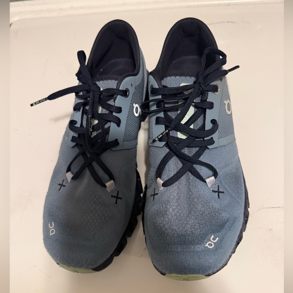 on sneakers